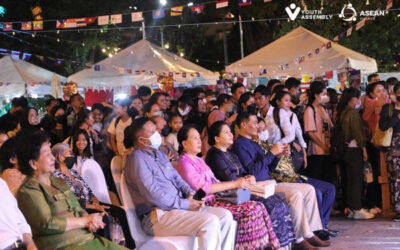 ကမ္ဘောဒီးယားနိုင်ငံဆိုင်ရာမြန်မာသံရုံးက အာဆီယံနိုင်ငံများ၏ ရိုးရာယဉ်ကျေးမှု၊ အနုပညာများကိုပြခန်းများဖြင့် ပြသကြသည့် ASEAN Village Program တွင် ပါဝင်ဆင်နွဲခဲ့ခြင်း