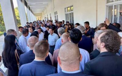 နိုင်ငံတကာရွေးကောက်ပွဲလေ့လာစောင့်ကြည့်သူများနှင့် သံတမန်များ မြန်မာနိုင်ငံ၏ အထွေထွေရွေးကောက်ပွဲ မဲပေးမှုလုပ်ငန်းစဉ်များကို ကြည့်ရှုလေ့လာ